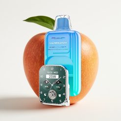 JNR VapeWatch 30000 Puffs 1000mAh Type-C Skābo ābolu ledus