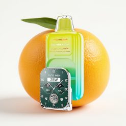 JNR VapeWatch 30000 Puffs 19mL Dual Mesh Coil Type-C apelsīnu mango