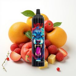 JNR Wolf Niplo 10000 Puffs Disposable Vape 20ml Type-C Vimto