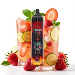 JNR Wolf Niplo 10000 Puffs Mesh Coil 1.0 Ohm Straumeņu Mojito