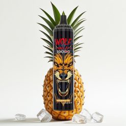 JNR Wolf Niplo 10000 Puffs Pineapple Ice 20ml Type-C Fast Charging