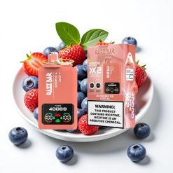 Razz Bar 40000 Puffs Power Screen Display Type-C Port ZEMENEņU LEDUS & LOVE 66