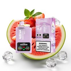 Razz Bar 40000 Puffs Power Screen Type-C ZEMENEŅU ARBŪZU & VĪNŠĪNA LEDUS