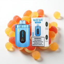 Razz Bar 50K Puffs Disposable Vape 650mAh Type-C Gumijlāču