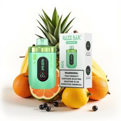 Razz Bar 50K Puffs Disposable Vape Tropu Augļi 1.0 Ohm Type-C 650mAh