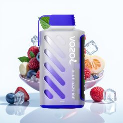 VOZOL Gear Power 20000 Puffs S.i.L.C. Tech Dual Mesh Coil Zilā Aveņu Ledus