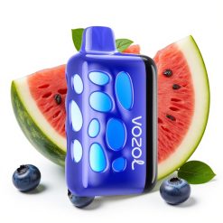 VOZOL RAVE 40000 Disposable Vape Beat-Synced Party Mode Zilā Arbūza Melle
