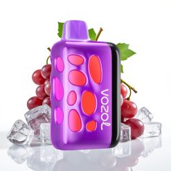 VOZOL RAVE 40000 Disposable Vape Grape Ice Beat-Synced Party Mode 1000mAh