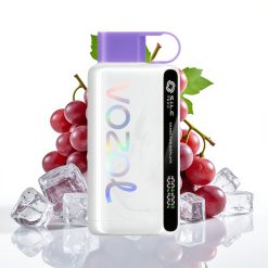 VOZOL STAR 9000/12000 Disposable Vape 650mAh S.i.L.C TECH vīnogu ledus