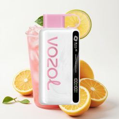 VOZOL STAR 9000 12000 Disposable Vape S.i.L.C TECH 30% faster charge Rozā citronāde