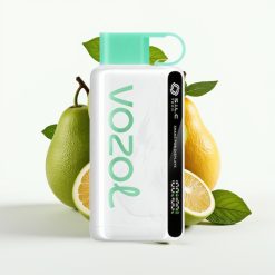 VOZOL STAR 9000/12000 Disposable Vape ar Atjaunotu Plastmasu, 30% Ātrāka Uzlāde, Cool Mint
