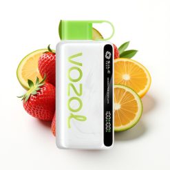 VOZOL STAR 9000/12000 Disposable Vape ar Zemeņu-Kivi, S.i.L.C TECH, 30% faster charge