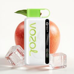 VOZOL STAR 9000/12000 Disposable Vape ar ātrāku uzlādi, S.i.L.C TECH, Skābā ābolu ledus garšu