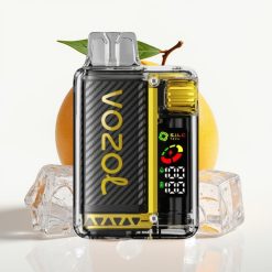 VOZOL Vista 20000 Puffs OLED Ekrāns 650mAh S.i.L.C Tech Dual Coil Mango Ledus