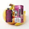 Vozol Neon 45K 45000 Puffs Adjustable Ice Airflow Pūķaugļu Banānu Ķiršu