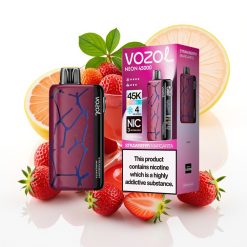Vozol Neon 45K 45000 Puffs Adjustable Ice Airflow Zemeņu Margarita